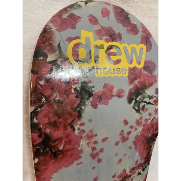 DS New Drew House Mascot logo Bougainvillea Skateboard Deck 8.0 TS Rare + Mount - Picture 7 of 7
